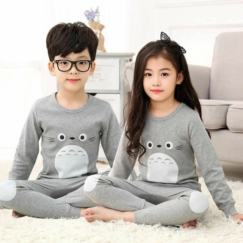 Grey Penguin Printed Kids Wear (Each)