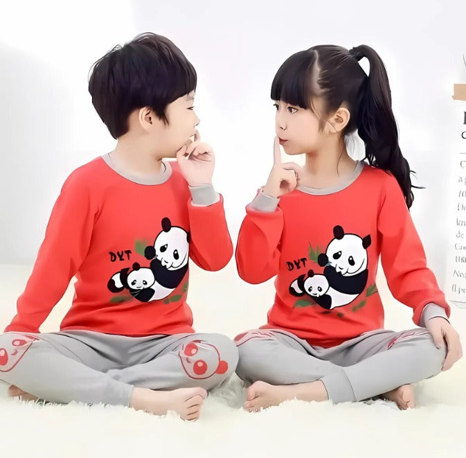Red Panda Printed Kids Wear (Each)